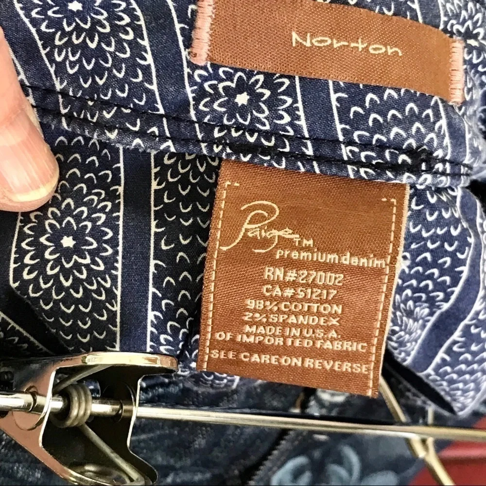 Paige Premium Denim Norton Skirt-Embellished